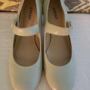 Array Light Green Heels Shoes